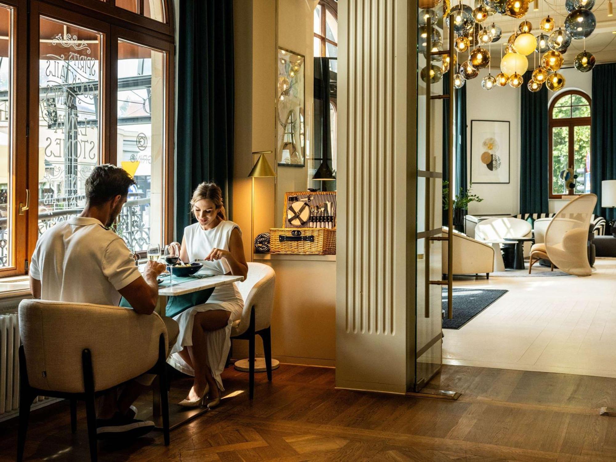 Rezydent Sopot Mgallery Hotel Collection Dış mekan fotoğraf The Café